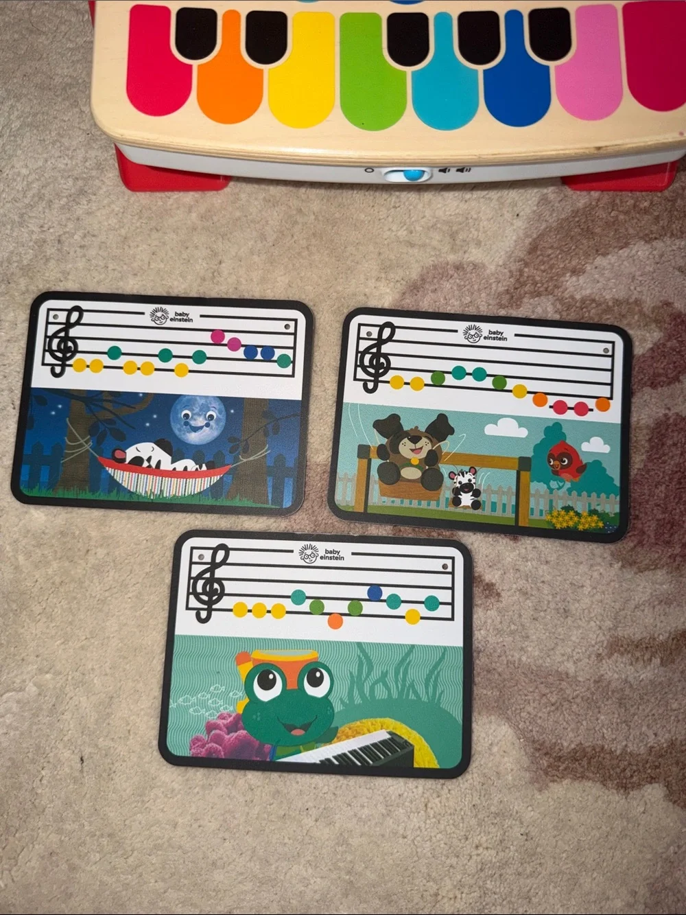 Baby Einstein Cal's First Melodies Magic Touch Wooden Piano
